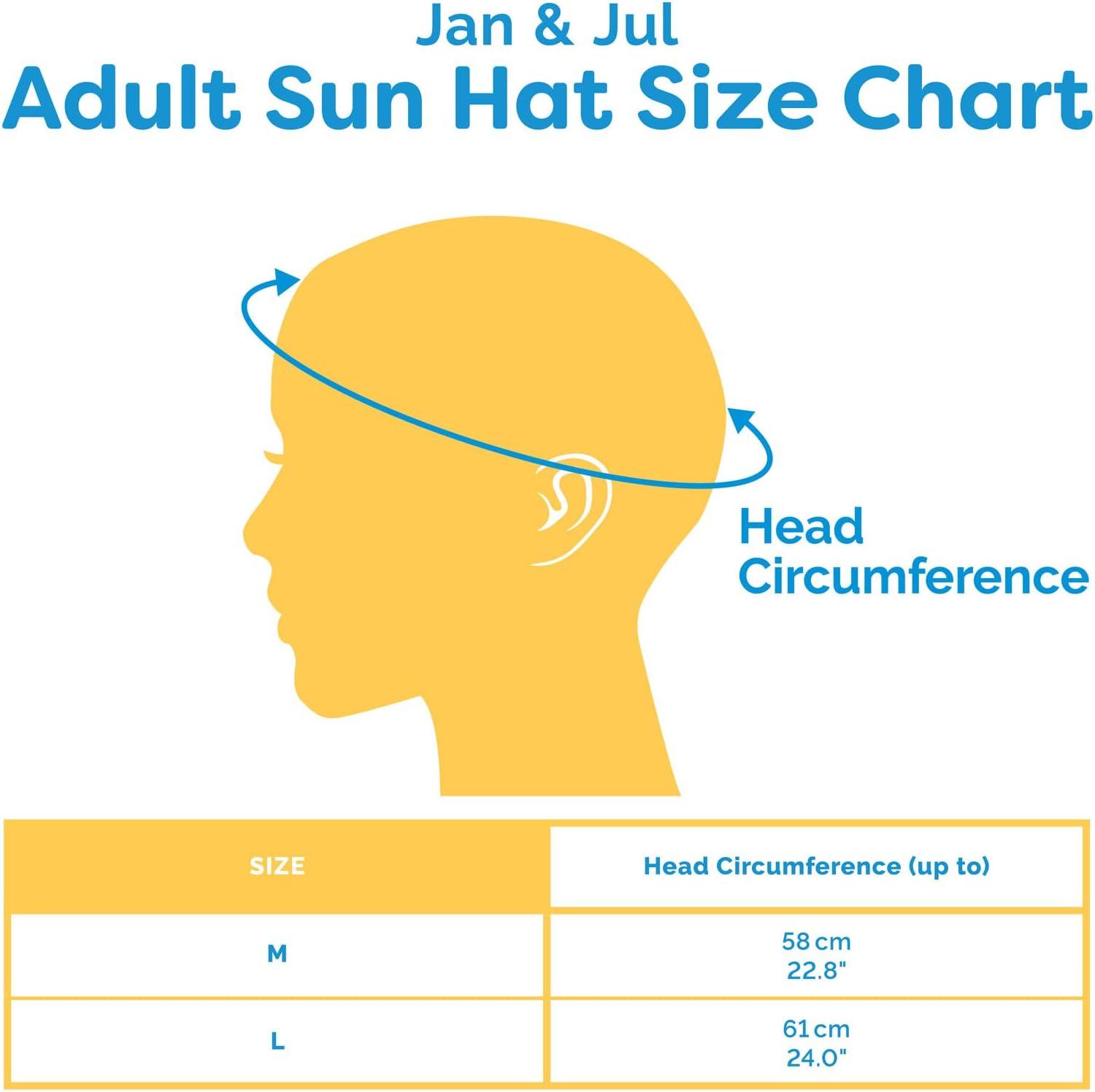 imageJAN ampamp JUL Adjustable Sun Hats with UV Protection for WomenCotton Bucket Navy