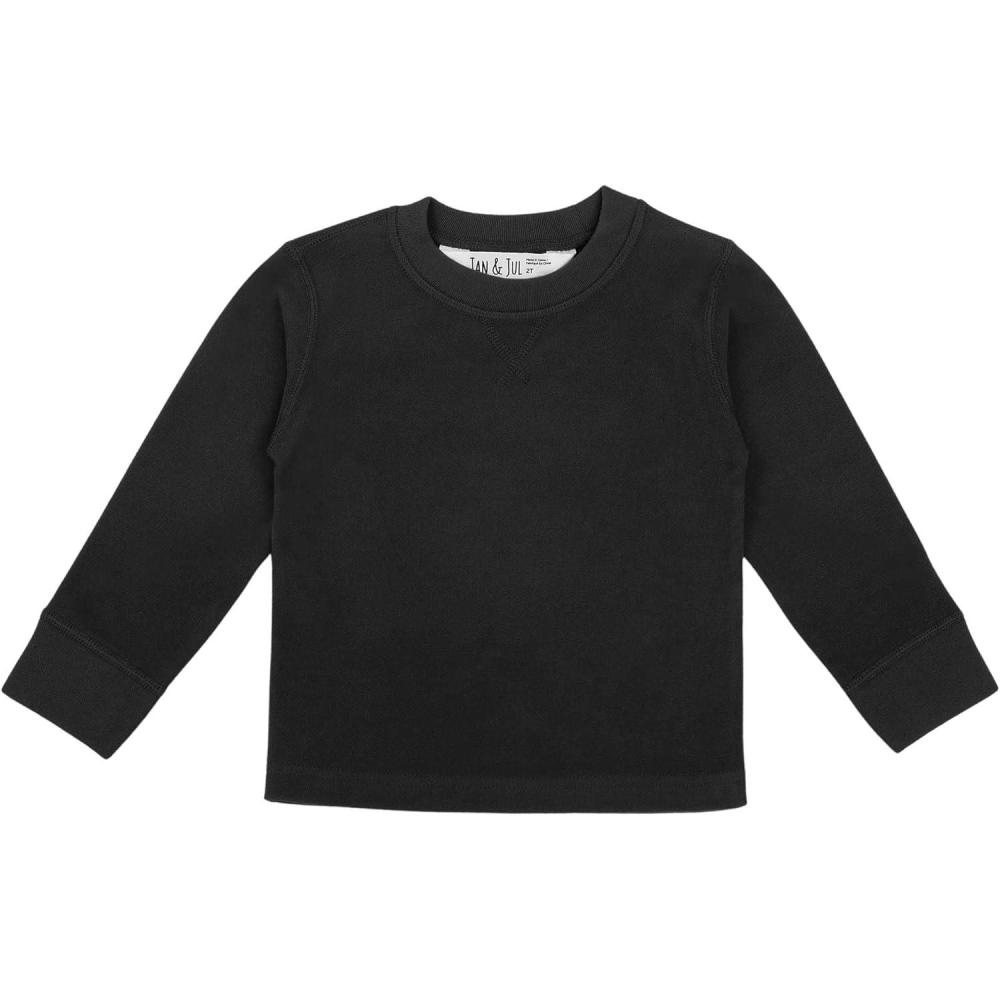 imageJAN ampamp JUL Thermal Base Layer Top for Toddlers and KidsBlack