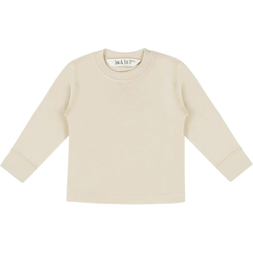 imageJAN ampamp JUL Thermal Base Layer Top for Toddlers and KidsOatmeal