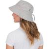 JAN & JUL Adjustable Sun Hats with UV Protection for Women(Cotton Bucket: Grey Herringbone)