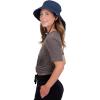 JAN & JUL Adjustable Sun Hats with UV Protection for Women(Cotton Xplorer: Navy – Navy Trim)