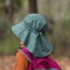 JAN & JUL Summer Adventure Wide Brim 50+ UPF Quick-Dry Sun-Hats for Kids(Forest Friends)