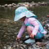 JAN & JUL Summer Adventure Wide Brim 50+ UPF Quick-Dry Sun-Hats for Kids(Watermelon)