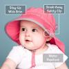 JAN & JUL Summer Adventure Wide Brim 50+ UPF Quick-Dry Sun-Hats for Kids(Watermelon)