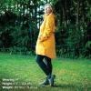 JAN & JUL Women’s Pacific Rain Jacket, Waterproof Thigh-Length Coat(Yellow)
