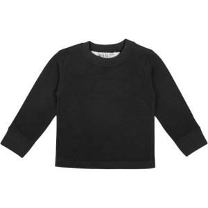 JAN & JUL Thermal Base Layer Top for Toddlers and Kids(Black)