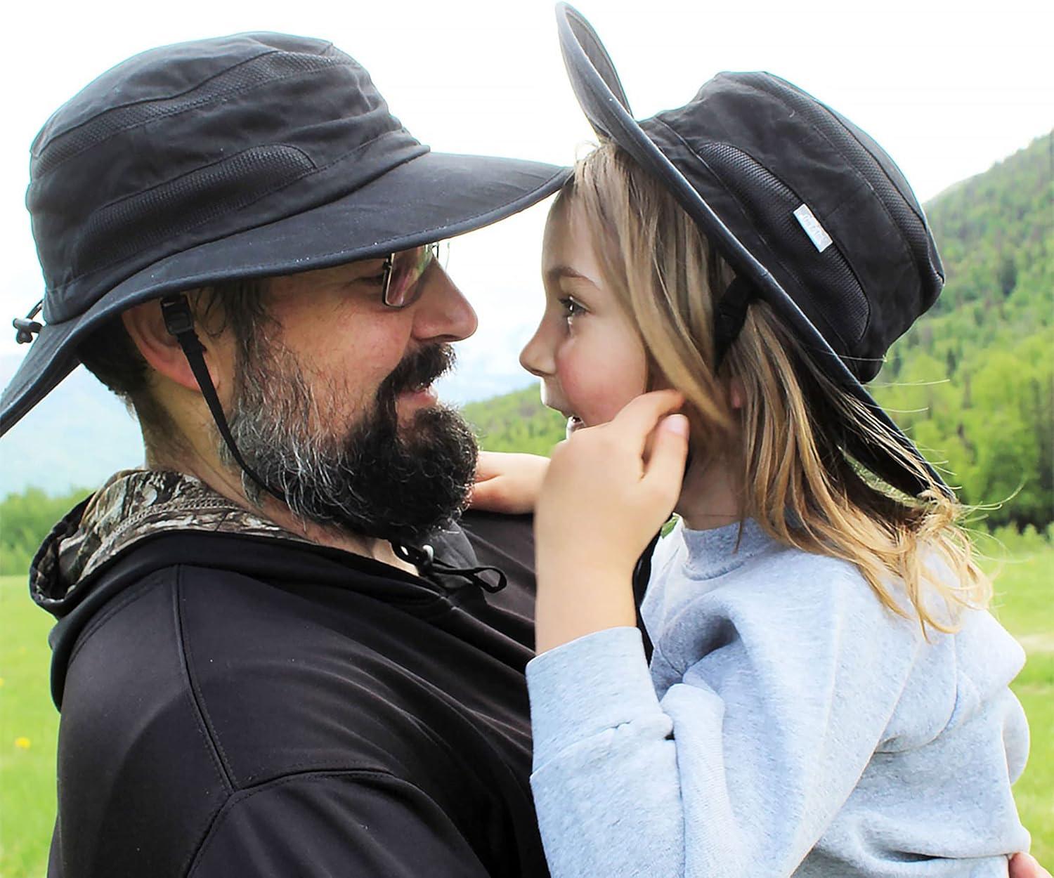 imageJAN ampamp JUL Jasper Hat  50 UPF Outdoor Hat with Mesh PanelsFoldable Jasper Hat Black
