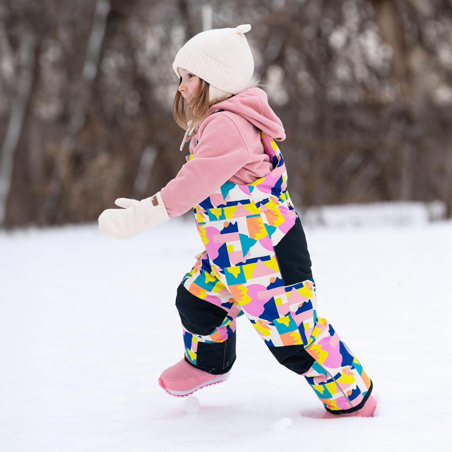 imageJAN ampamp JUL ToastyDry Waterproof Insulated Snow Bib Pants for KidsWinter Sun