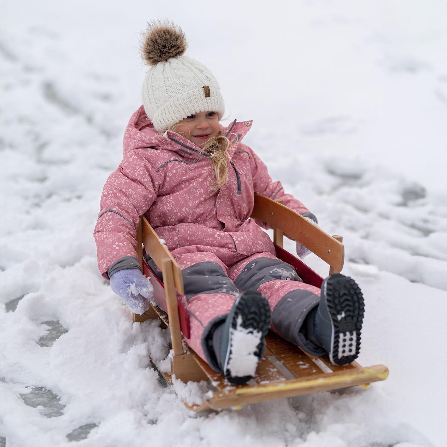 imageJAN ampamp JUL Waterproof Insulated Snow Suit for Toddlers and KidsToastydry Snow Suit Prairie Flowers