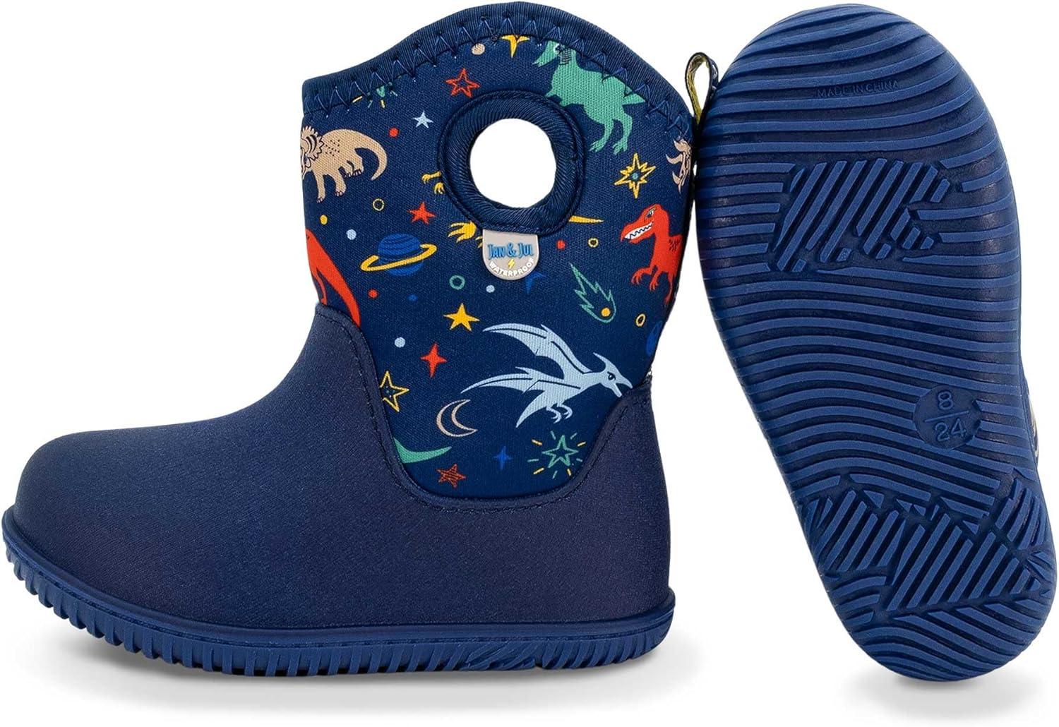 imageJAN ampamp JUL Waterproof Insulated Winter Boots for Toddlers and KidsSpace Dinos