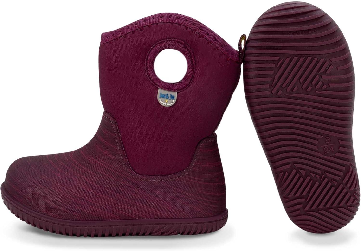 imageJAN ampamp JUL Waterproof Insulated Winter Boots for Toddlers and KidsWildberry Birch