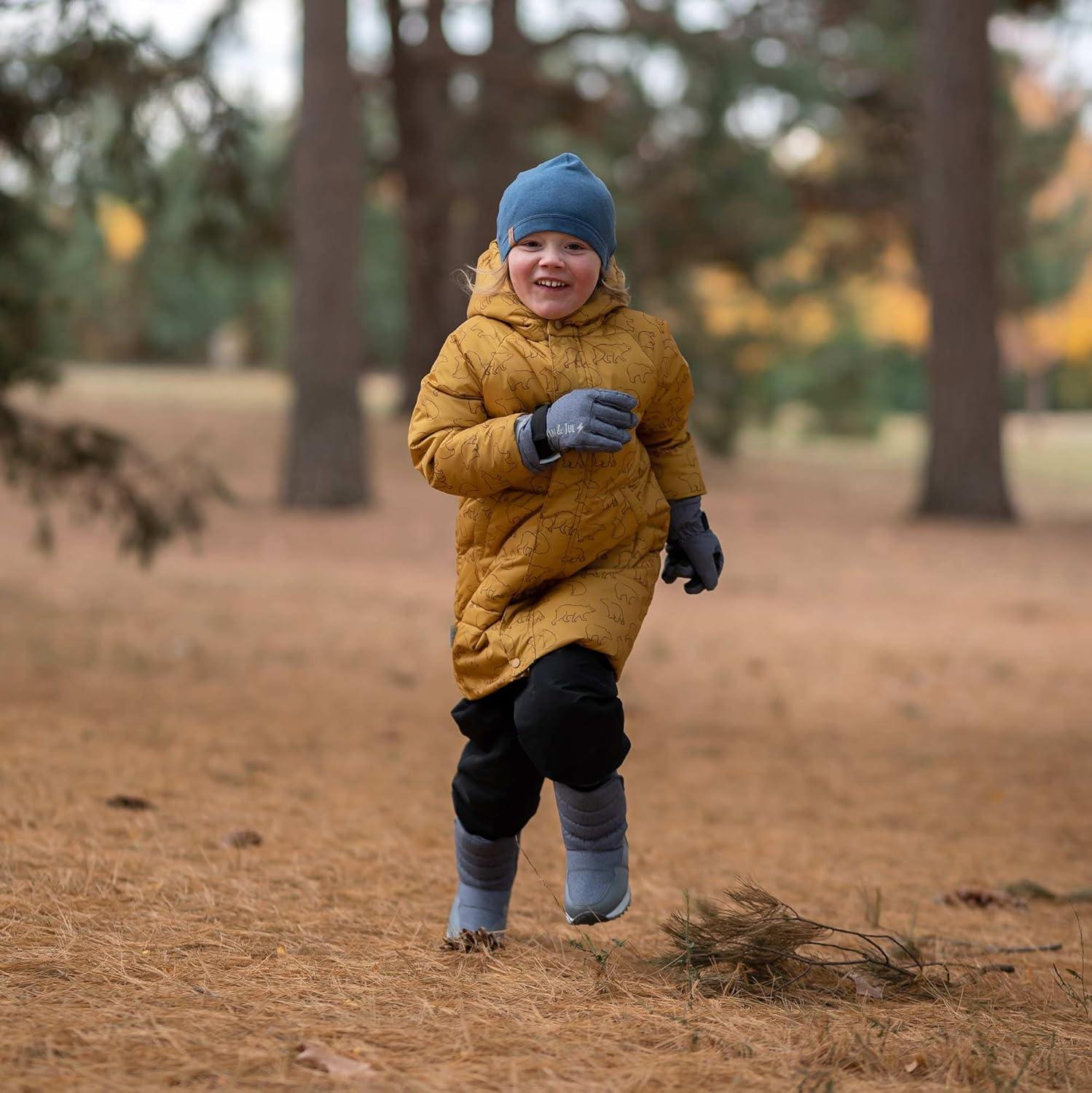 imageJAN ampamp JUL Waterproof Insulated Winter Gloves for KidsNebula Blue
