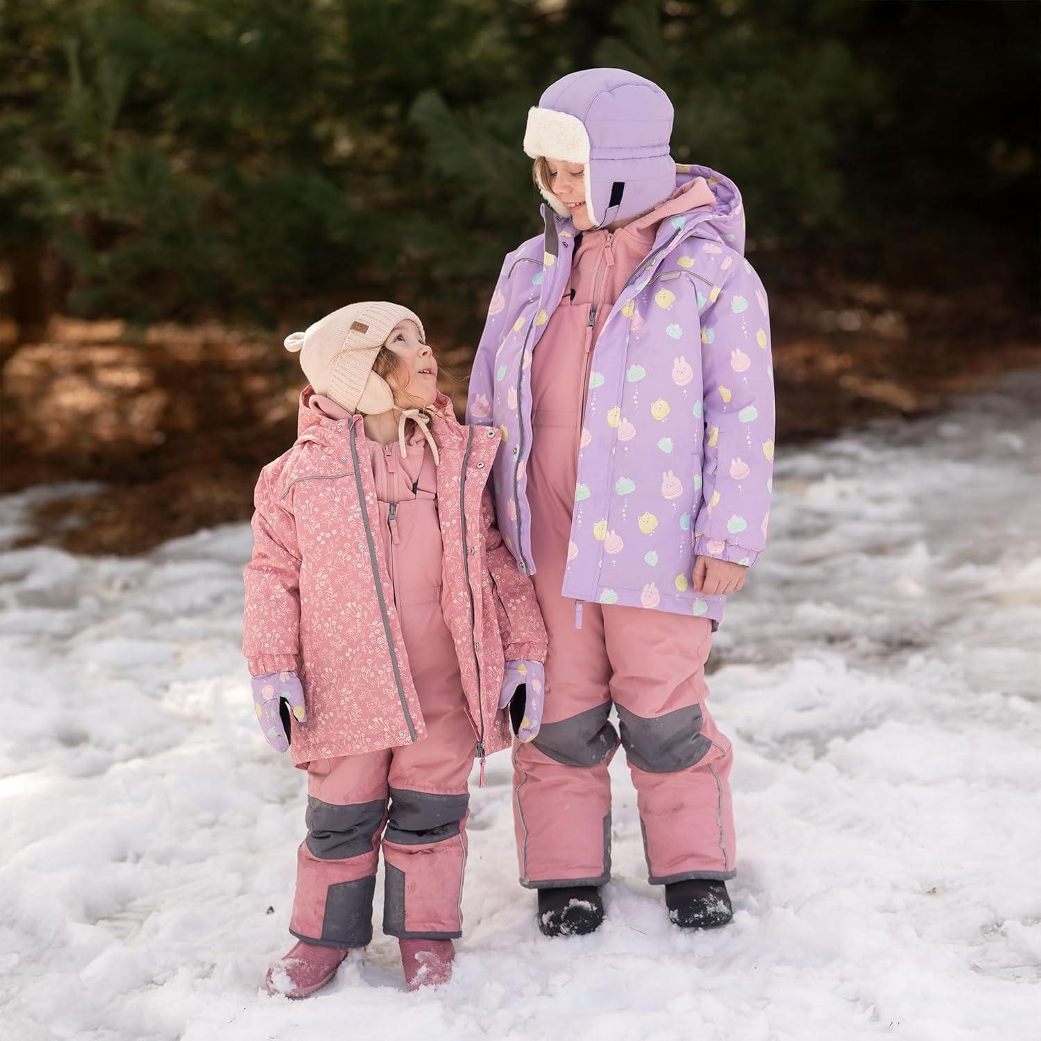 imageJAN ampamp JUL Waterproof Ski Jacket Insulated Snow Coat for ToddlersMacarons