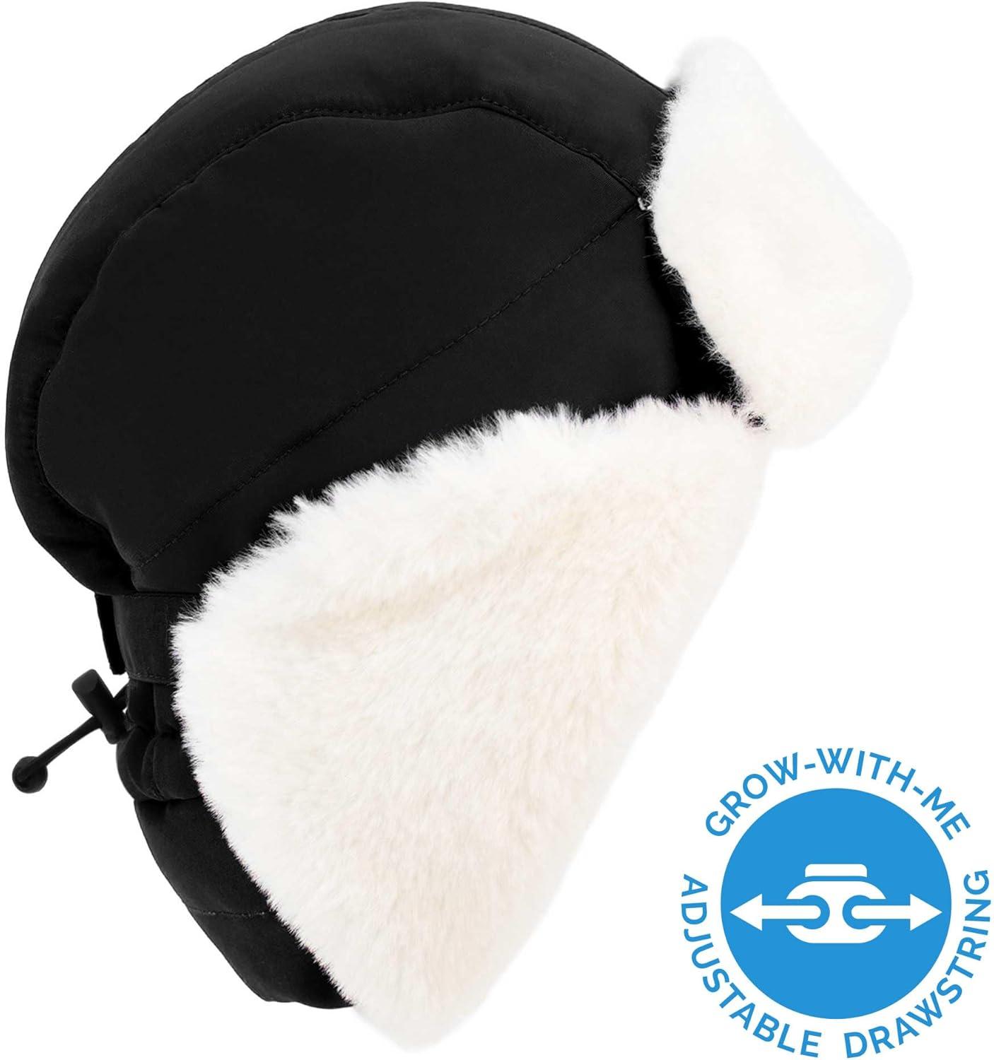 imageJAN ampamp JUL Waterproof Winter Hat for Babies and KidsBlack