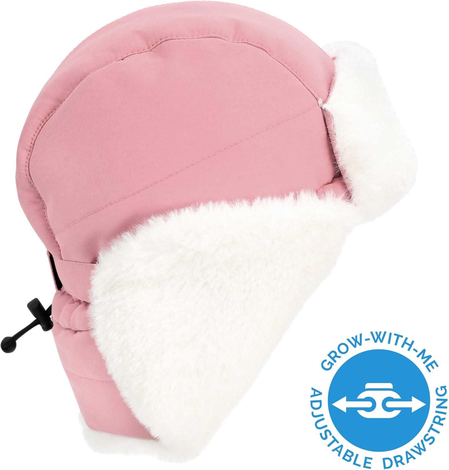 imageJAN ampamp JUL Waterproof Winter Hat for Babies and KidsDusty Pink