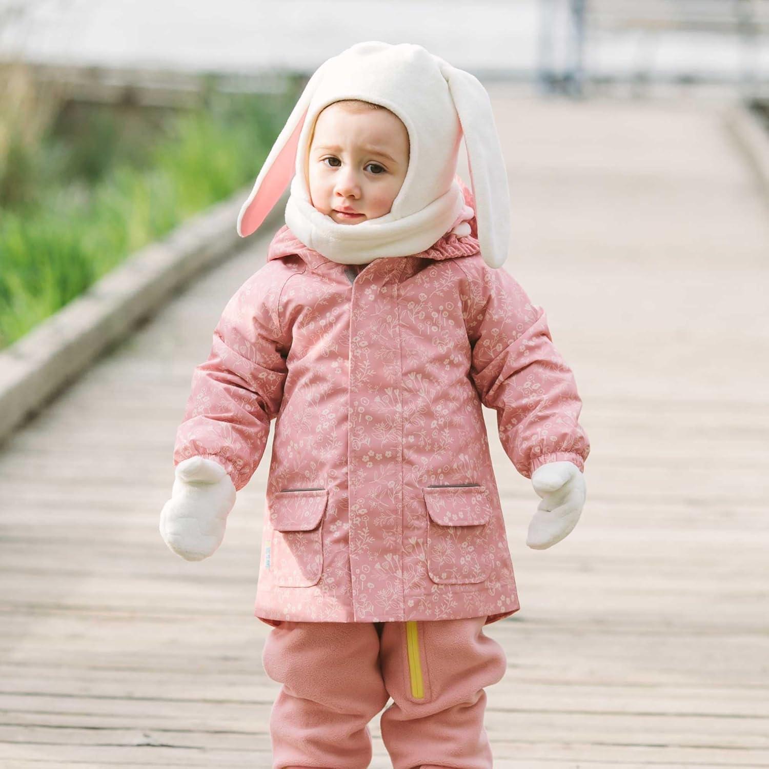 imageJAN ampamp JUL Winter Fleece Mittens for Baby and ToddlerCream