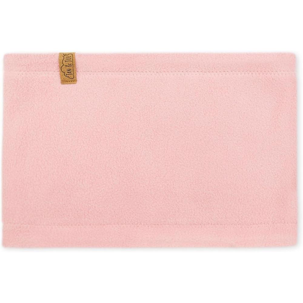 imageJAN ampamp JUL Fleece Neck Warmer Winter Neck Gaiter for Kids and ToddlersDusty Pink