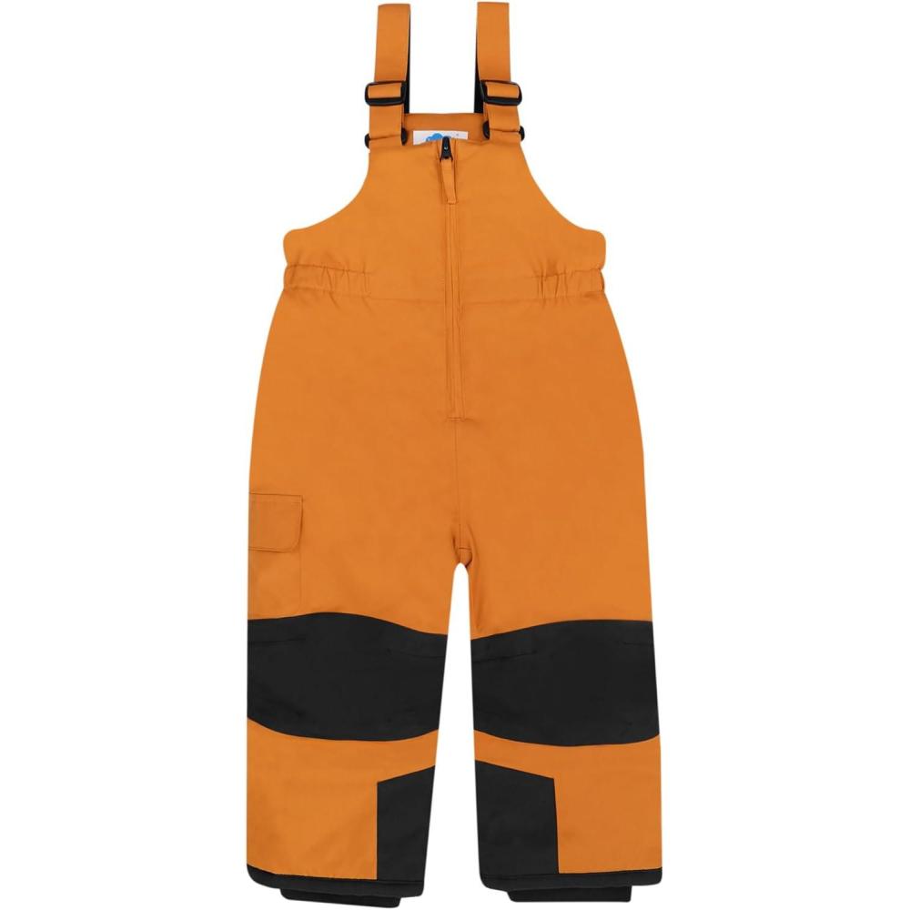 imageJAN ampamp JUL ToastyDry Waterproof Insulated Snow Bib Pants for KidsCinnamon