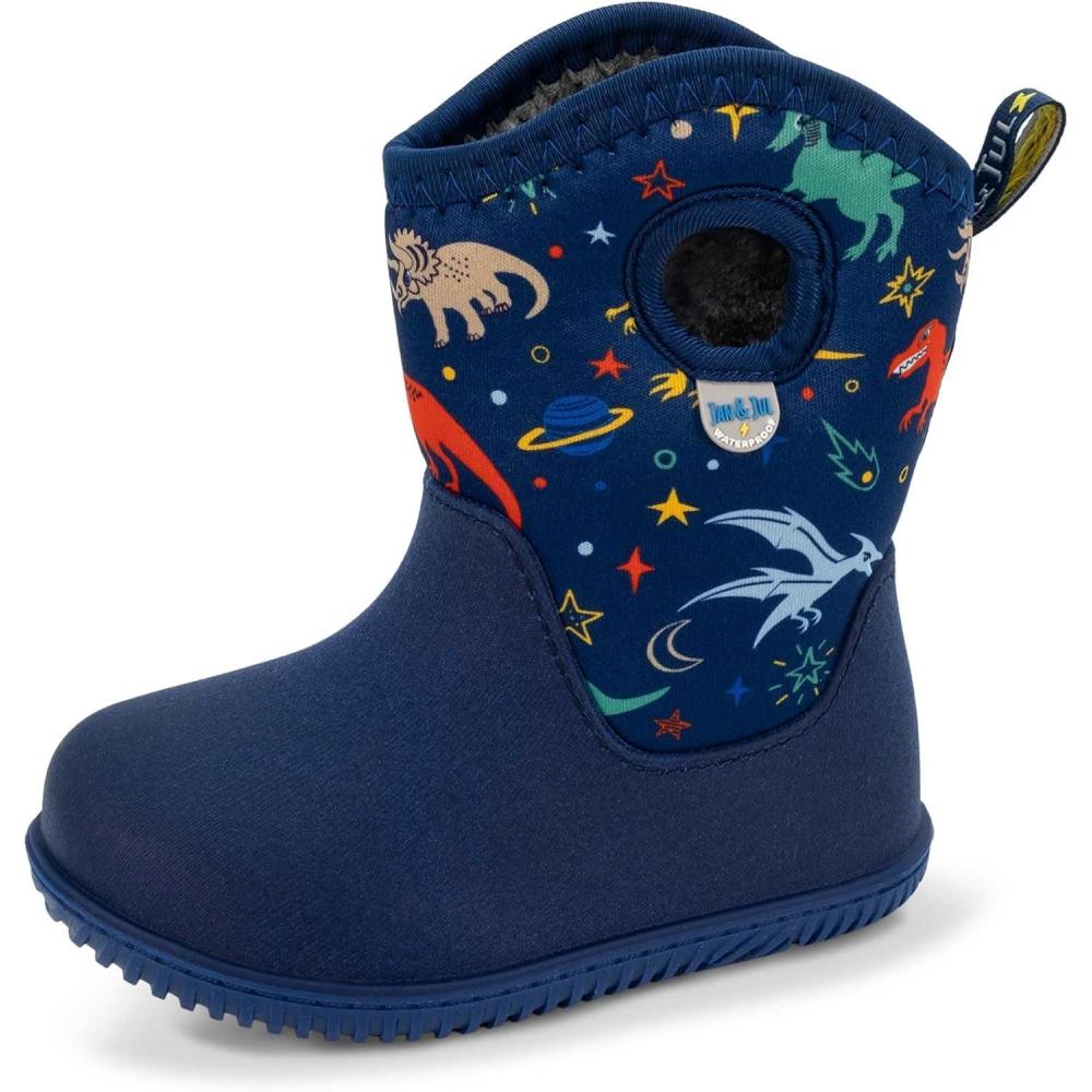 imageJAN ampamp JUL Waterproof Insulated Winter Boots for Toddlers and KidsSpace Dinos