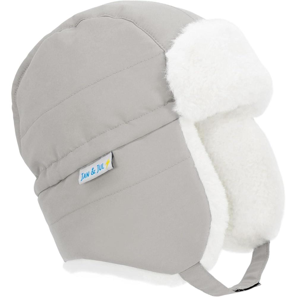 imageJAN ampamp JUL Waterproof Winter Hat for Babies and KidsGreystone  No Toggle