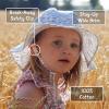 JAN & JUL 50+ UPF Cotton Sun Hat with Wide Brim for Toddler Girls(Pretty Petals)
