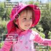 JAN & JUL 50+ UPF Quick-Dry Sun-Hats for Boys(Grey Herringbone)