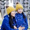 JAN & JUL Baby Toddler Kids Fall Winter Beanie Hat(Adult: Mustard)