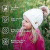 JAN & JUL Baby Toddler Kids Fall Winter Beanie Hat(Cream)