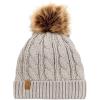 JAN & JUL Baby Toddler Kids Fall Winter Beanie Hat(Grey)