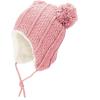 JAN & JUL Baby Toddler Kids Fall Winter Beanie Hat(Pink Bear)