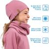 JAN & JUL Baby Toddler Kids Thermal Beanie Cap(Dusty Rose)