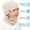 JAN & JUL Baby Toddler Kids Thermal Beanie Cap(Oatmeal)