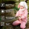 JAN & JUL Baby and Toddler’s Fleece Animal Winter Hat(Cream Bunny)
