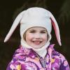 JAN & JUL Baby and Toddler’s Fleece Animal Winter Hat(Cream Bunny)