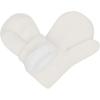 JAN & JUL Fleece Lined Knit Mittens for Baby and Toddler(Mitten: Cream)