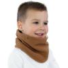 JAN & JUL Fleece Neck Warmer, Winter Neck Gaiter for Kids and Toddlers(Brown Bear)
