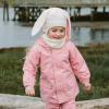 JAN & JUL Fleece Neck Warmer, Winter Neck Gaiter for Kids and Toddlers(Cream)