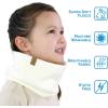 JAN & JUL Fleece Neck Warmer, Winter Neck Gaiter for Kids and Toddlers(Cream)