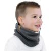 JAN & JUL Fleece Neck Warmer, Winter Neck Gaiter for Kids and Toddlers(Dark Grey)
