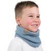 JAN & JUL Fleece Neck Warmer, Winter Neck Gaiter for Kids and Toddlers(Stormy Blue)