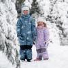 JAN & JUL Fleece Neck Warmer, Winter Neck Gaiter for Kids and Toddlers(Stormy Blue)