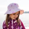 JAN & JUL Girls’ Adjustable Water Resistant Bucket Sun-hat 50+ UPF(Pink Ice Cream)