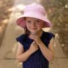 JAN & JUL Girls’ Adjustable Water Resistant Bucket Sun-hat 50+ UPF(Pink Sorbet)