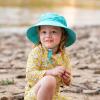 JAN & JUL Girls’ Adjustable Water Resistant Bucket Sun-hat 50+ UPF(Teal)