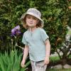 JAN & JUL Grow-with-Me Cotton Bucket Sun-Hat for Baby and Kids(Black Tie-dye)