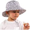 JAN & JUL Grow-with-Me Cotton Bucket Sun-Hat for Baby and Kids(Goose)