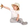 JAN & JUL Grow-with-Me Cotton Bucket Sun-Hat for Baby and Kids(Little Diggers)