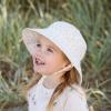 JAN & JUL Grow-with-Me Cotton Bucket Sun-Hat for Baby and Kids(Spring Showers)