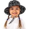JAN & JUL Grow-with-Me Cotton Bucket Sun-Hat for Baby and Kids(Tiger)