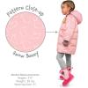 JAN & JUL Insulated Winter Coat, Sherpa Lined Cozy Jacket for Kids(Snow Bunny)